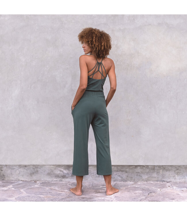 Jaya Yoga Pilates Top Nicole met binnen bh - Forest