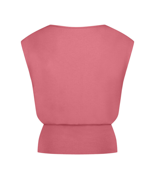 Urban Goddess Mula yoga top met tailleband - Hibiscus