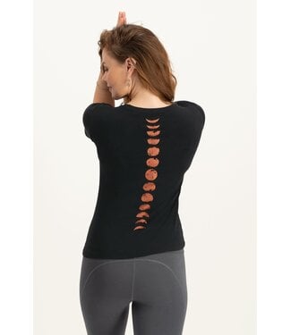 Gepersonaliseerde yogashirt voor dames  Aangepaste yoga illustratie T-shirt  - Customywear