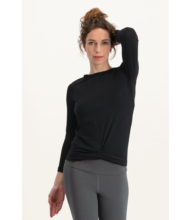 Urban Goddess Zora Yoga Longsleeve - Urban Black