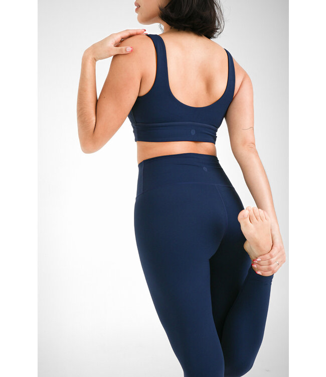Zencore Duurzame High-Waist Yoga Leggings - Blue