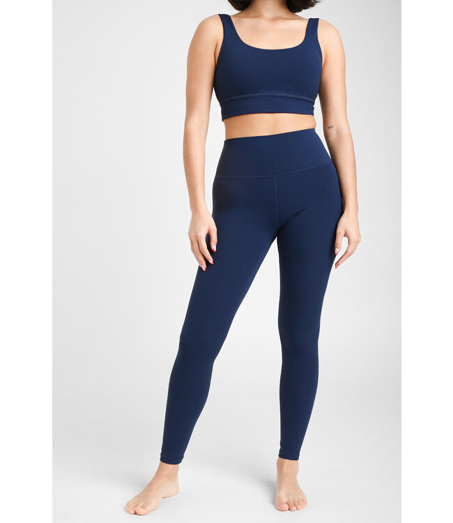 Zencore High-Waist Yoga Leggings - Blue