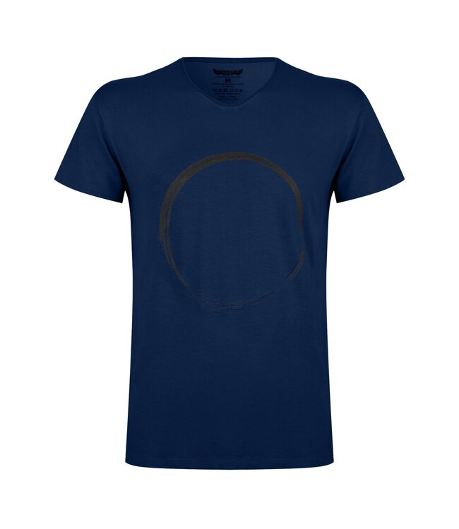 Renegade Guru Moksha Zen V-hals Yoga Tee  - Midnight