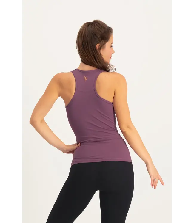 Urban Goddess Hamsa Core Yoga Tanktop Dames - Mauve