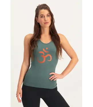 Urban Goddess OM Core Yoga Tank - Forest