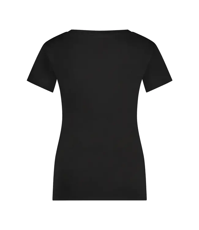 Urban Goddess Hamsa Core Duurzame Yoga Tee - Onyx Black