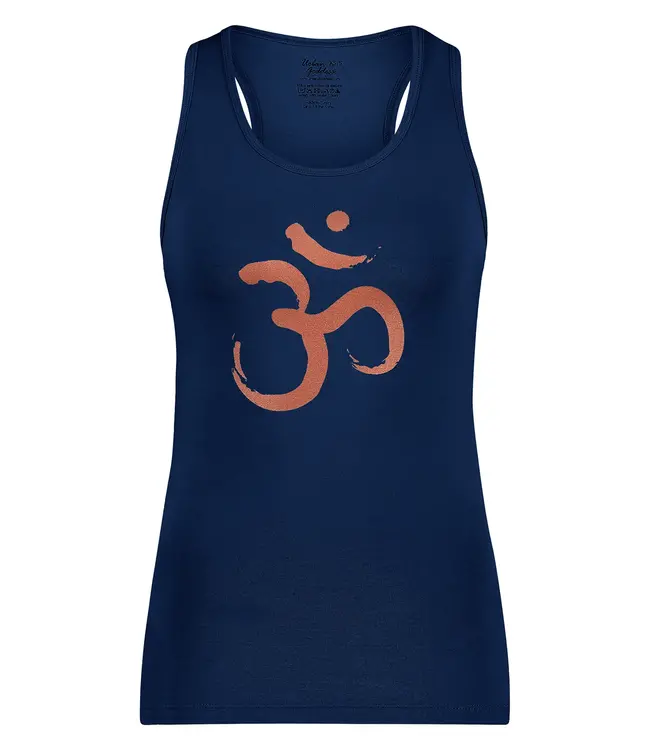 Urban Goddess OM Core Yoga Tank Top - Midnight
