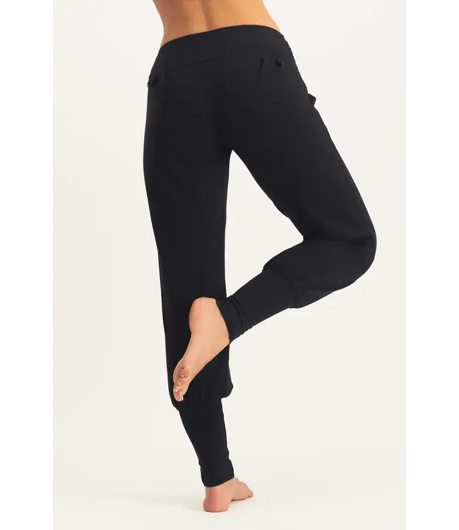 Urban Goddess Dakini Katoenen Yoga Harembroek – Onyx Black