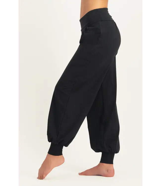Urban Goddess Rhea Wijde Yoga Harembroek - Onyx Black