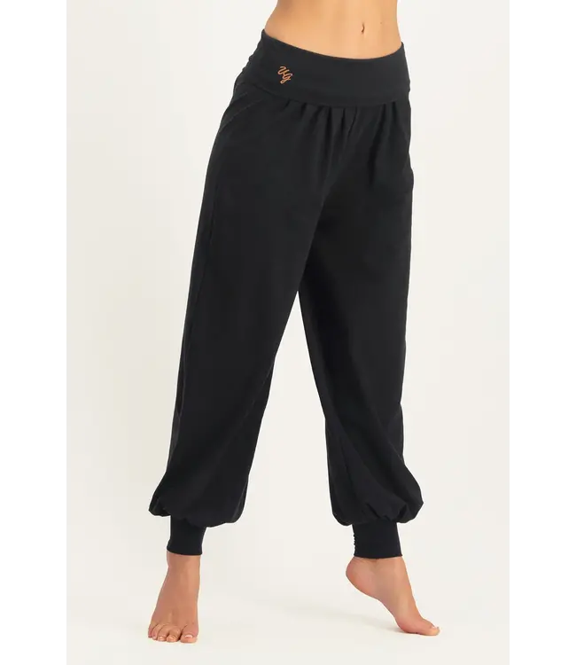 Urban Goddess Rhea Wijde Yoga Harembroek - Onyx Black