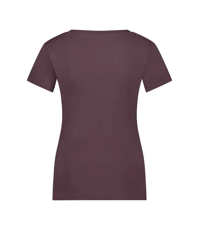 Urban Goddess Om Core Katoenen Yoga Tee - Berry