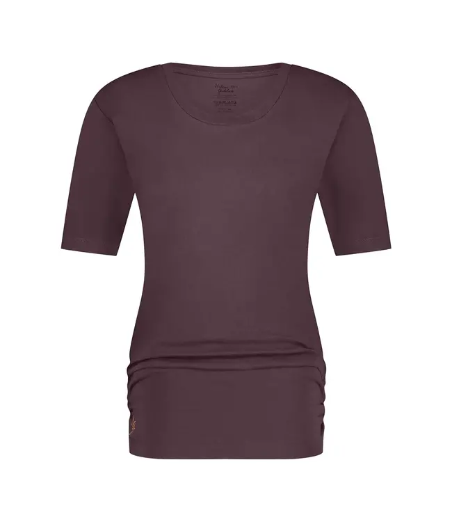 Urban Goddess Kami Dry-Fit Yoga Top - Berry