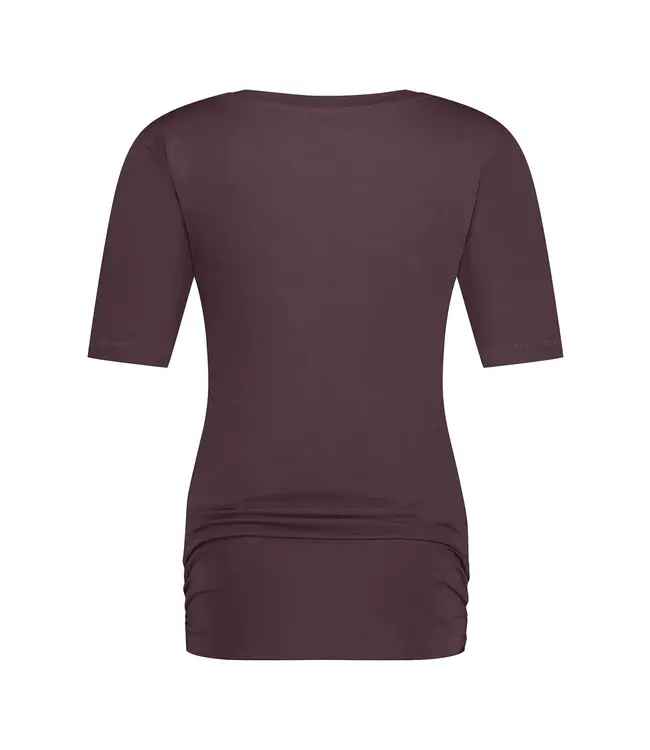 Urban Goddess Kami Dry-Fit Yoga Top - Berry