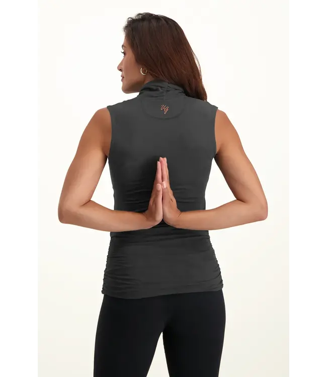 Urban Goddess Good Karma Lange Yoga Top - Ash