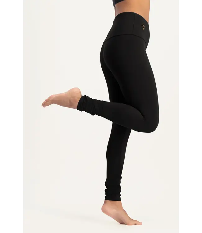 Urban Goddess Satya Zwarte Yoga Legging - Onyx Black