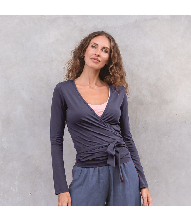 Jaya Yoga Wikkel Top Yael - Nightblue