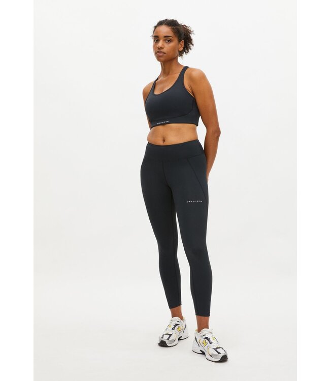 Rohnisch Regular Waist Yoga Tights - Black