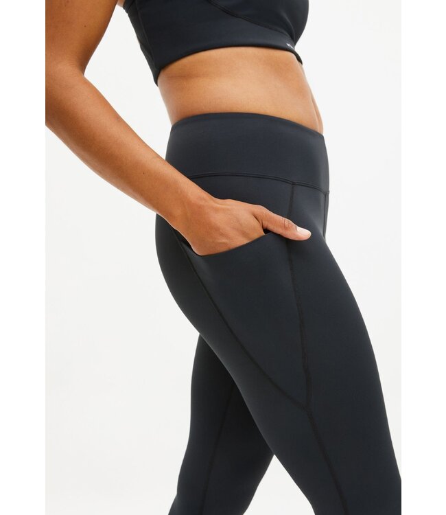 Rohnisch Regular Waist Yoga Tights - Black