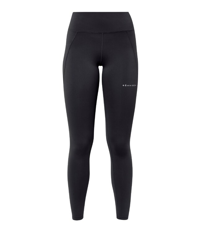 Rohnisch Regular Waist Yoga Tights - Black