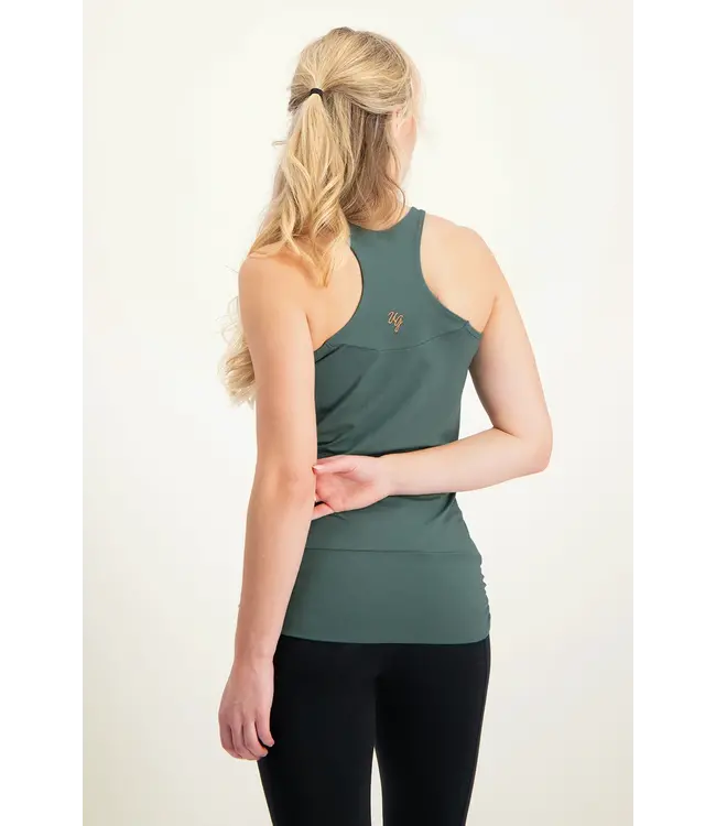 Urban Goddess Kami Bamboe Yoga Tank - Forest
