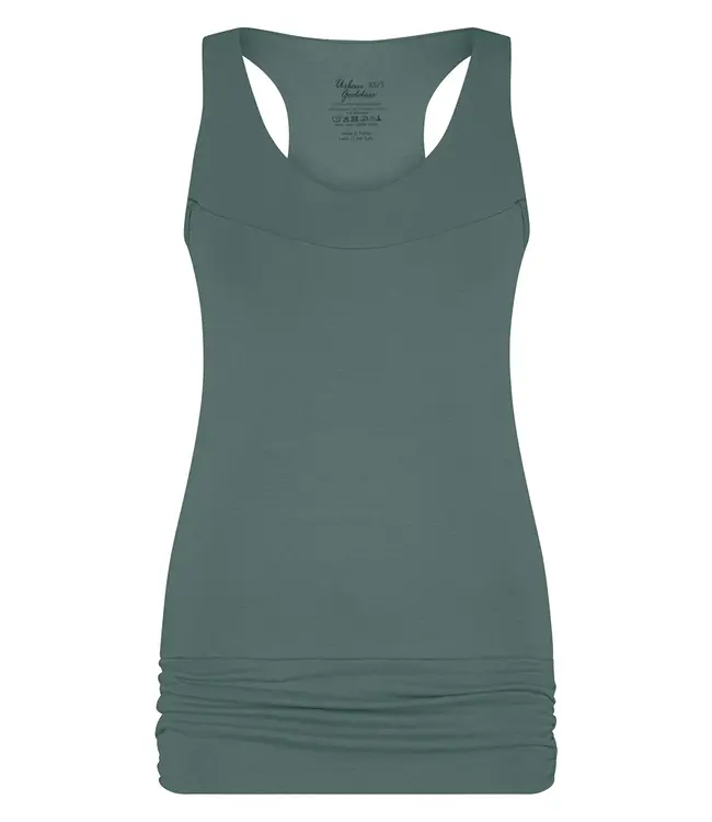 Urban Goddess Kami Bamboe Yoga Tank - Forest