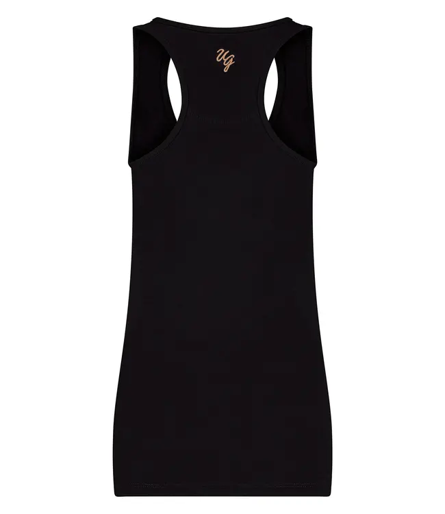 Urban Goddess Namaste Core Yoga Tank - Onyx Black