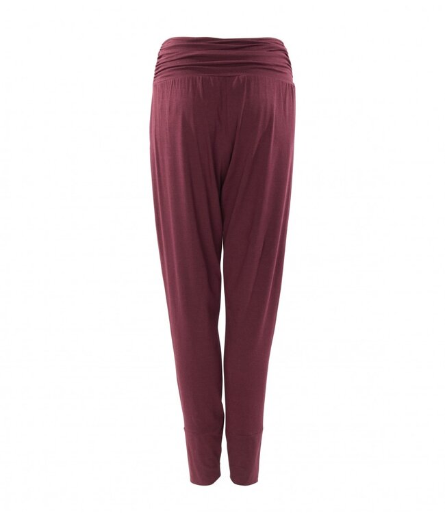 Jaya Mari Bamboe Yoga Chill Pants - Burgundy