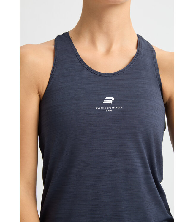 Rohnisch Motion Racerback Yoga Tank - Space Navy