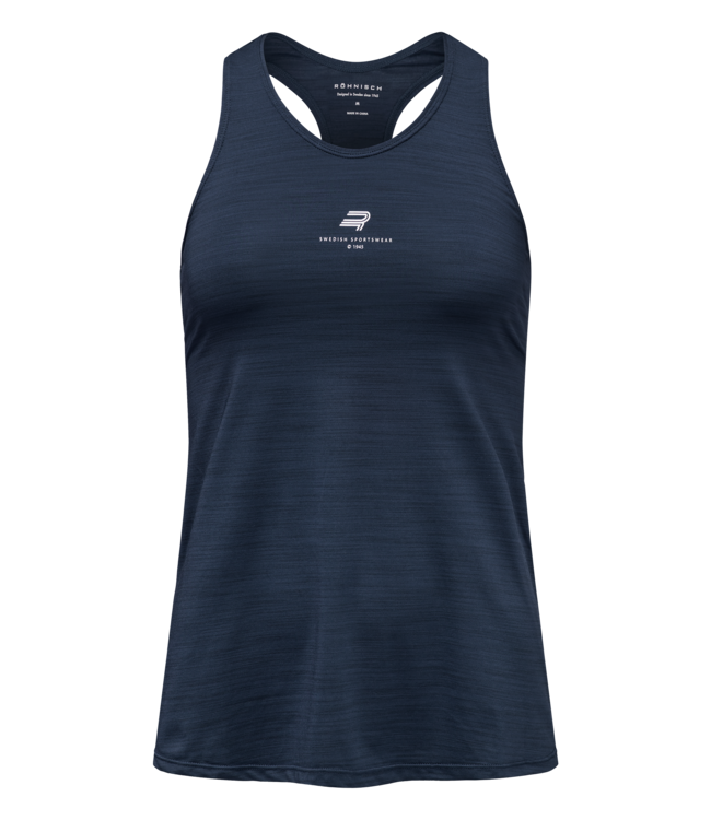 Rohnisch Motion Racerback Yoga Tank - Space Navy