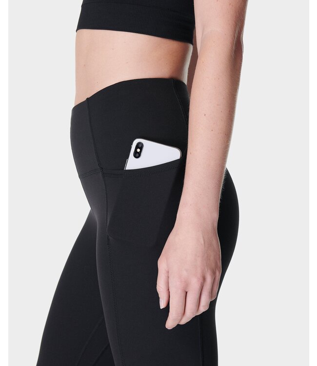 Sweaty Betty Super Soft Yoga Flare Yoga Broek - Black