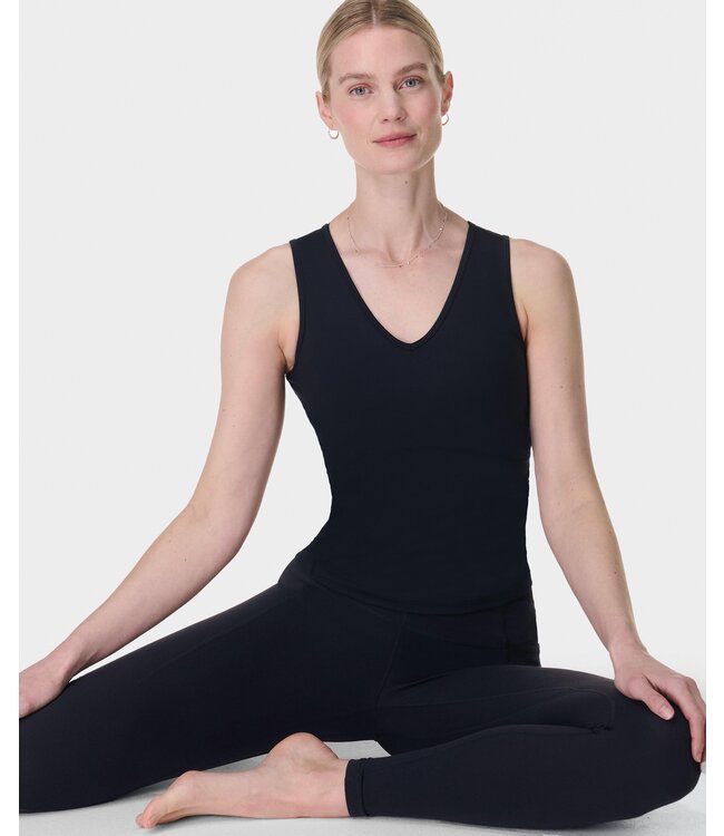 Sweaty Betty Gaia V-Neck Yoga en Pilates Tank - Black