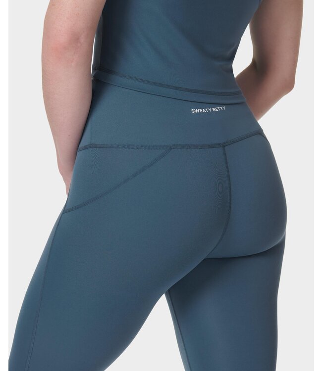 Sweaty Betty All Day Active Yoga Leggings - Subdued Blue