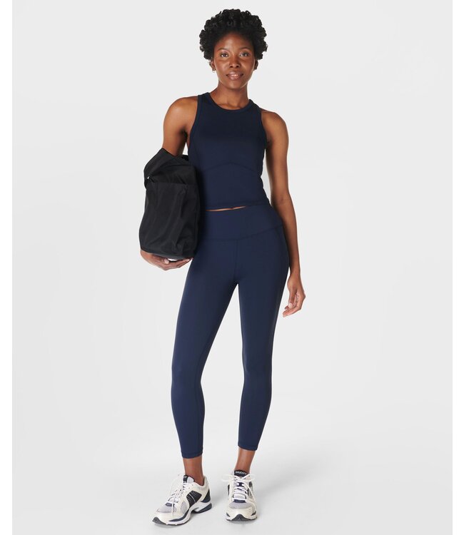 Sweaty Betty Dry-Fit All Day Yoga Legging 7/8 - Navy Blue