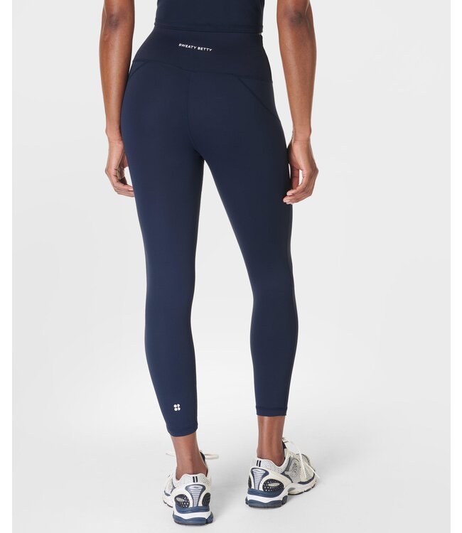 Sweaty Betty Dry-Fit All Day Yoga Legging 7/8 - Navy Blue