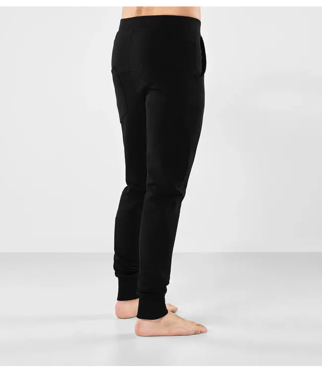 Renegade Guru Lange Heren Yoga Broek Arjuna - Onyx Black