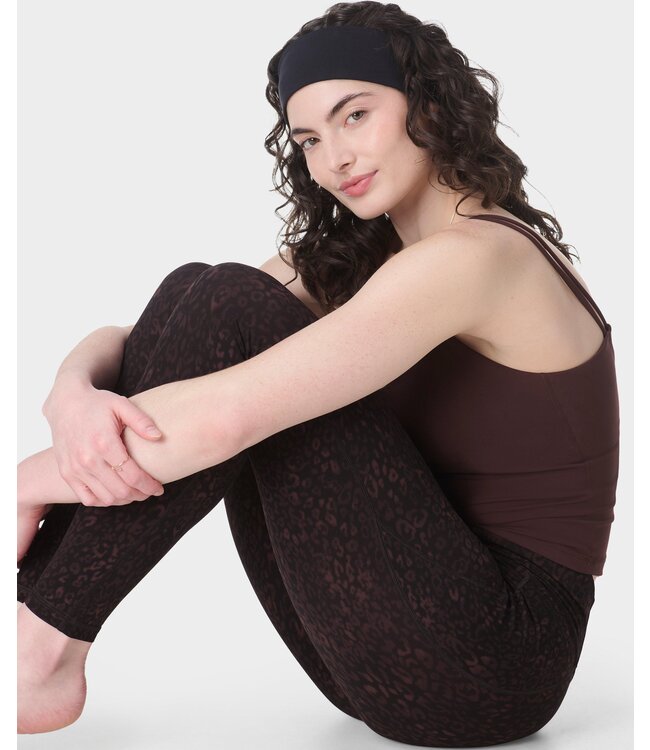Sweaty Betty Ultimate Yoga Legging - Brown Panther Print