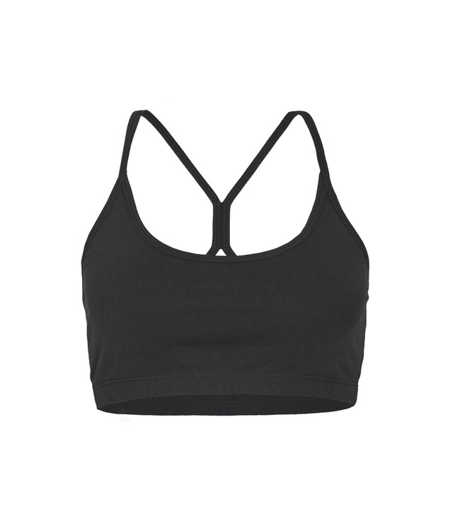 Jaya Beyonce Racerback Yoga Bh - Black
