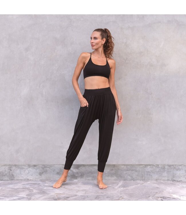 Jaya Beyonce Racerback Yoga Bh - Black