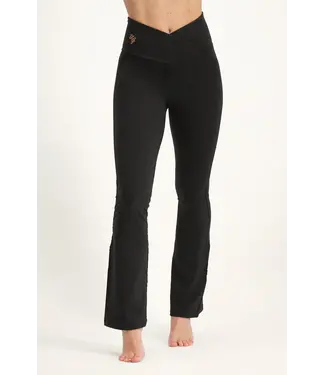 Urban Goddess Aura Flared Yoga Sportbroek – Onyx Black