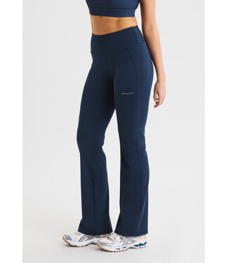 Rohnisch Flattering High Waist Yoga Pants - Space Navy
