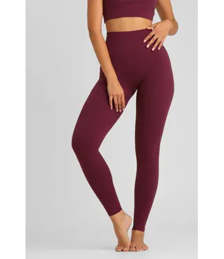 Zencore Seamless Yoga & Workout Legging Eco - Plum