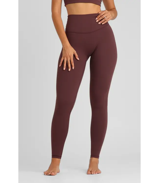 Zencore Seamless Yoga & Workout Legging Eco - French Roast