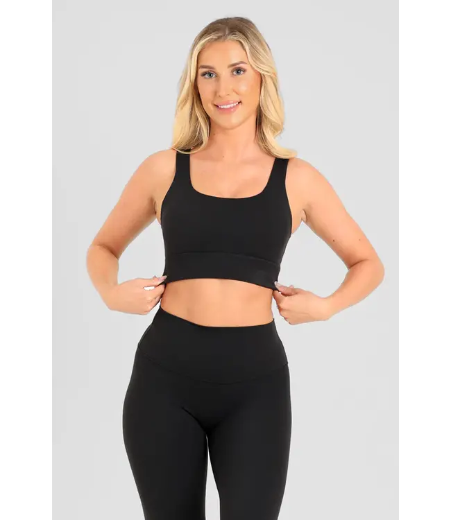 Zencore Eco Yoga BH - Black