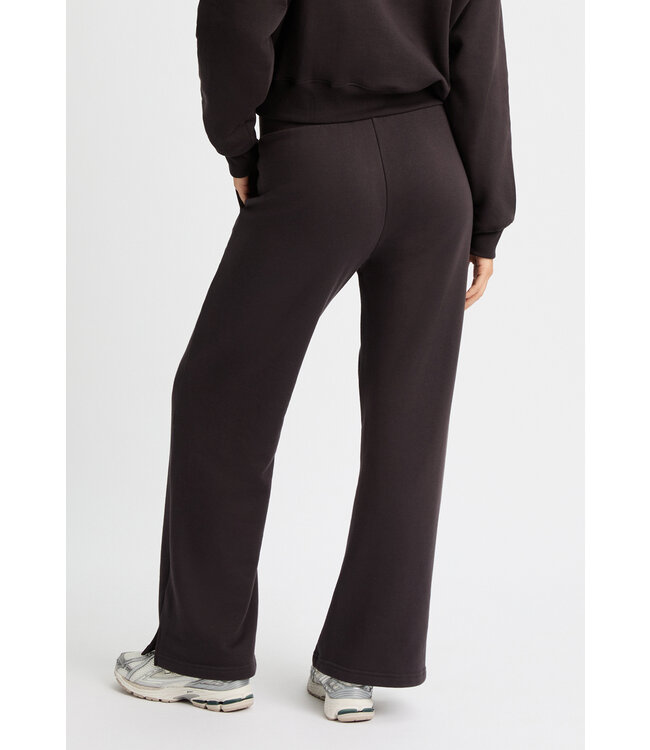 Rohnisch Zachte Wide Leg Joggingbroek - Obsidian Black