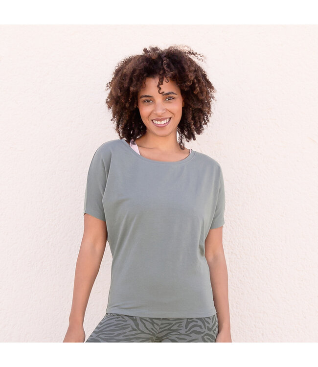 Jaya Maria Yoga Top - Agave