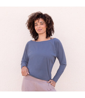 Jaya Yoga Longsleeve Yanti - Bluegrey