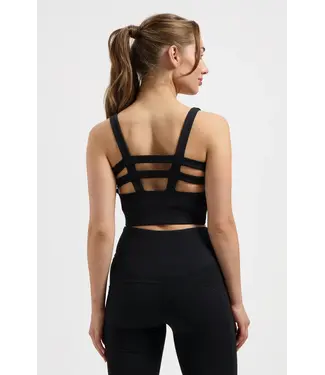 Urban Goddess Mandala Yoga Sport BH - Onyx Black