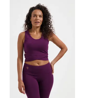 Urban Goddess Sati Yoga Crop Tank - Bloom