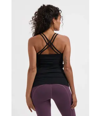 Urban Goddess Lyrais Yoga Tank - Onyx Black