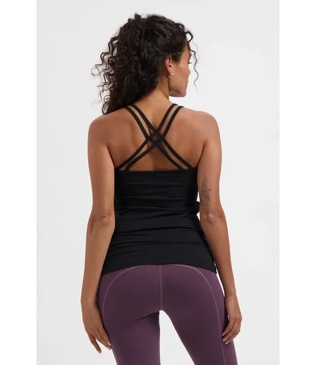 Urban Goddess Lyrais Yoga Tank - Onyx Black